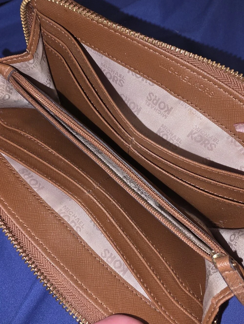Michael Kors Cognac Wallet Mk